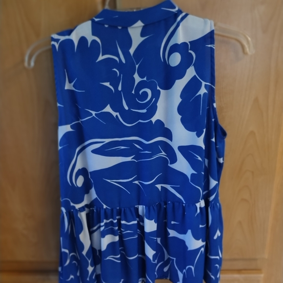 Liz Claiborne Career semi-sheer blouse, PM - Picture 2 of 4